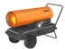 Eurom Fireball Heteluchtkanon op olie 37 kW. diesel / petroleum