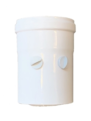 Concentrisch aansluitstuk om een rechte pijp op de TTulpe C-Meister 13 te monteren