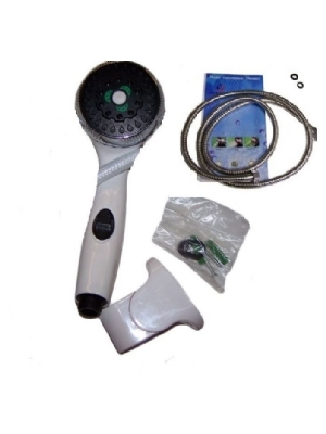 Eccotemp Douchekop met schakelaar en slang met 1/2 Inch aansluiting.