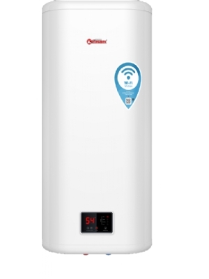 Platte 80 liter boiler met Wifi, verticaal