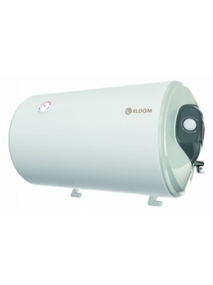 120 liter boiler voor horizontale wandmontage. Wateraansluitingen aan de rechter zijde.